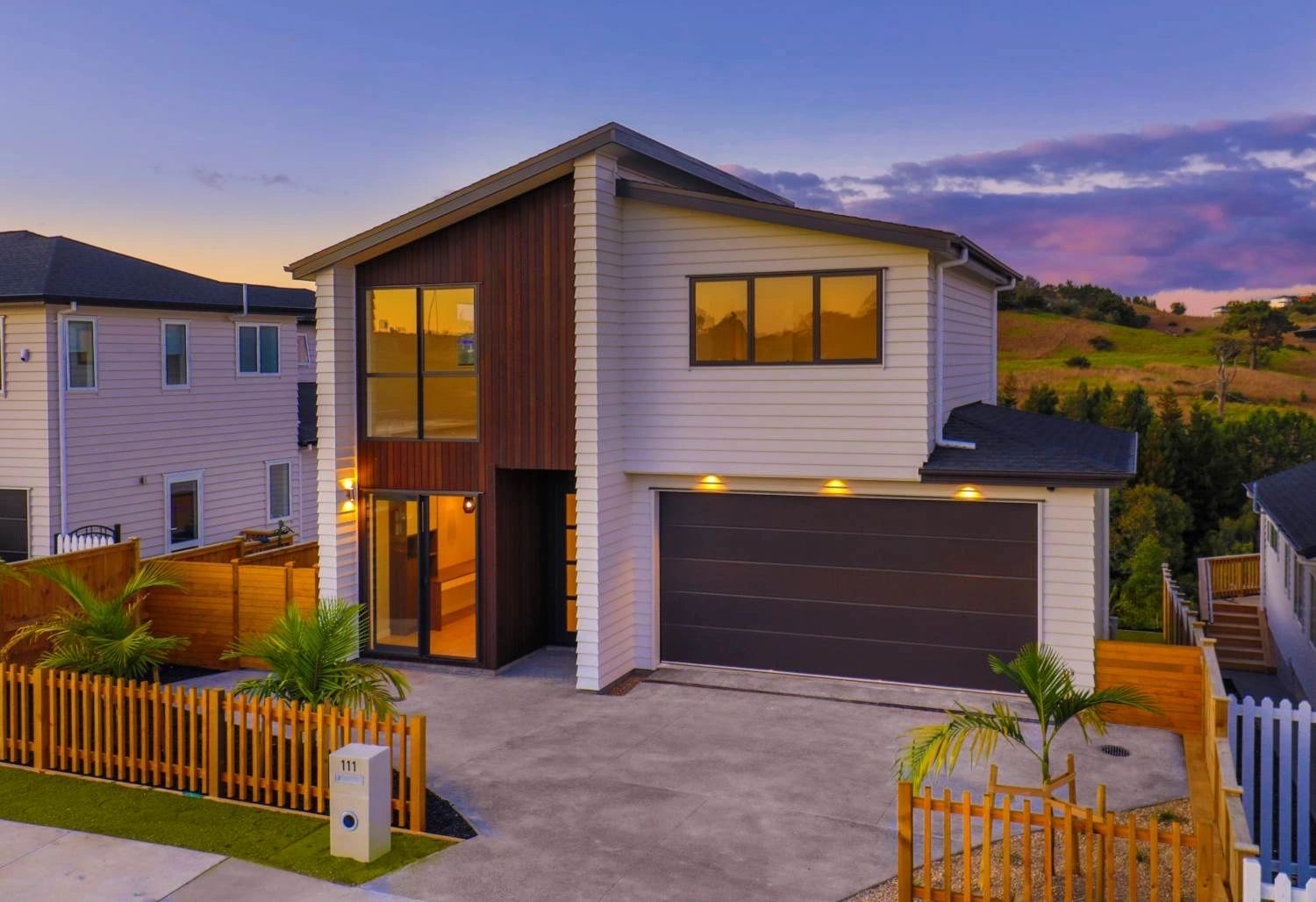Completed Concord home at 111 Godfrey Drive, Orewa