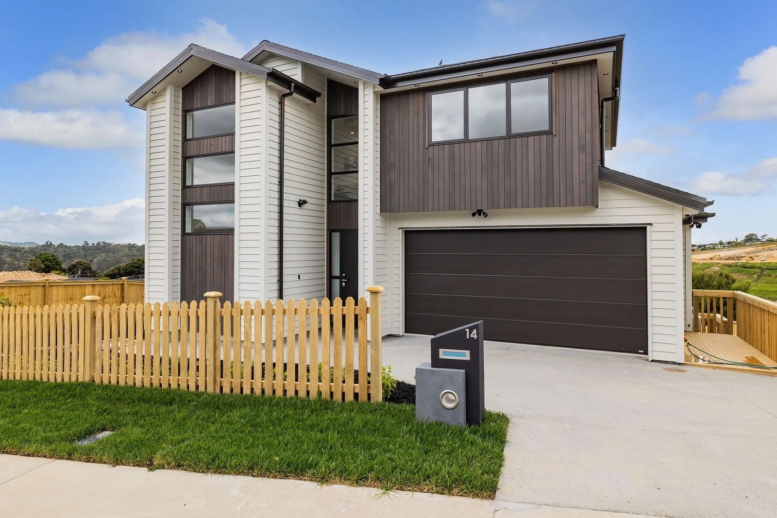 Completed Concord home at 14 Pacific Height Road, Orewa